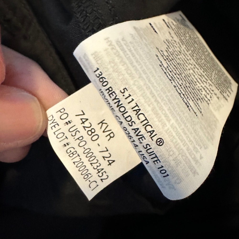 5.11 Tactical Taclite TDU Pant 74280 Mens XL Regular Dark Navy Ripstop Cargo New - Picture 14 of 16